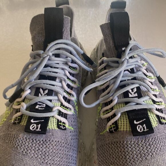 NIKE Space Hippie 01 Gray Volt CQ3986-002 Men’s Sneakers Size 8.5 - Picture 5 of 9